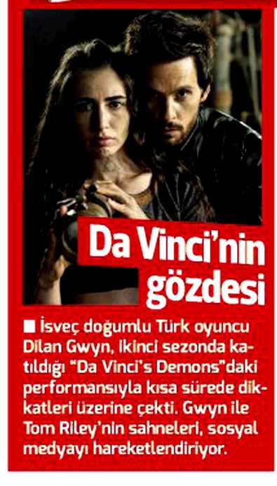 Dilan Gwyn - Hürriyet Kelebek Gazetesi Haberi