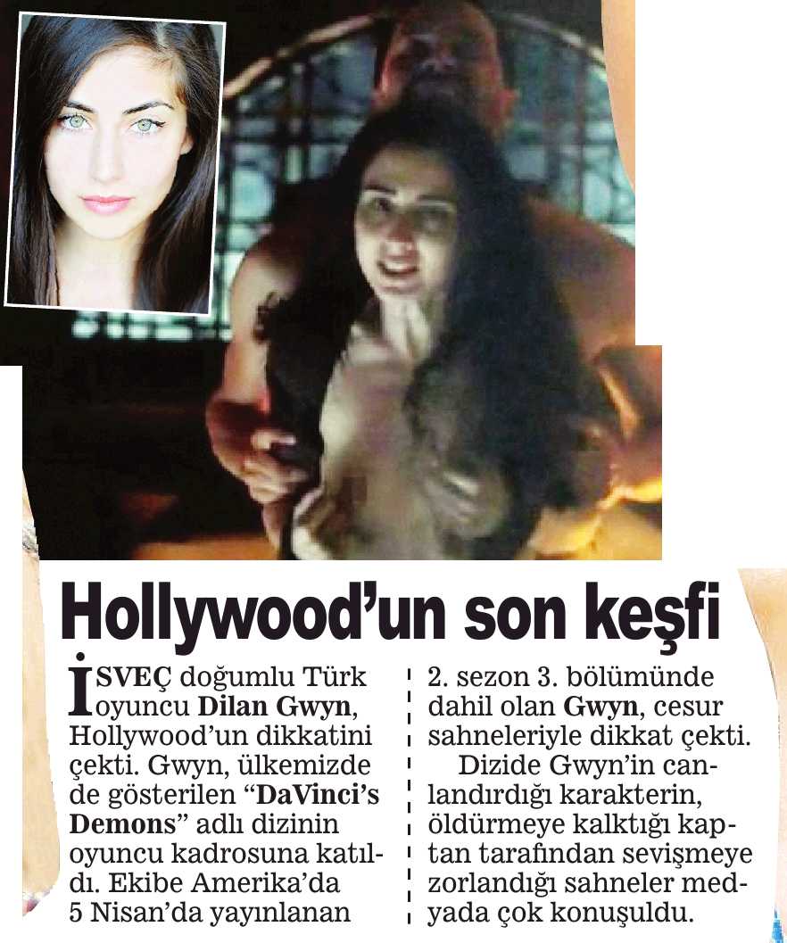 Dilan Gwyn - Şok Gazetesi Haberi