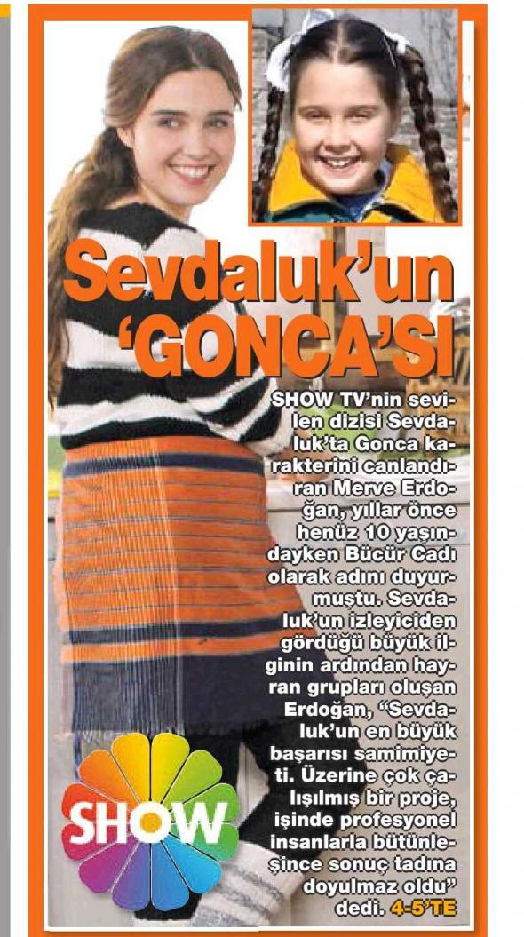 Merve Erdoğan - HaberTürk HT Magazin Gazetesi Röportajı 1