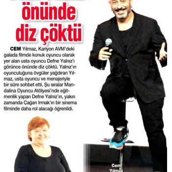 Defne Yalnız - HaberTürk Gazetesi Haberi