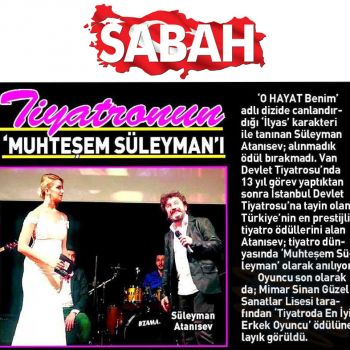 Süleyman Atanısev - Sabah Gazetesi Haberi